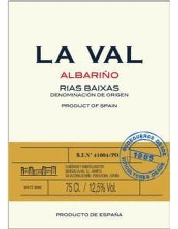 La Val Albarino Rias Baixas 2020