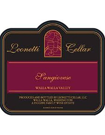 Leonetti Cellar Sangiovese 2020