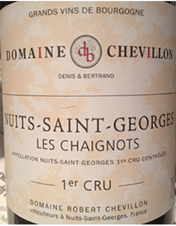 Domaine Robert Chevillon Nuits-Saint-Georges Les Chaignots Premier Cru 2017