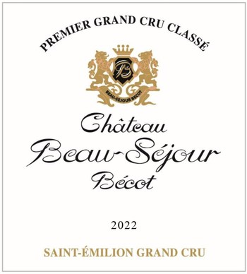 Chateau Beau-Sejour Becot 2022