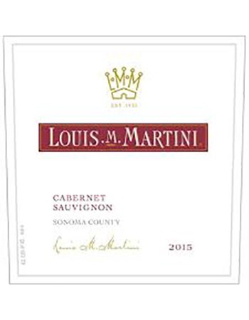 Louis Martini Cabernet Sauvignon 2015
