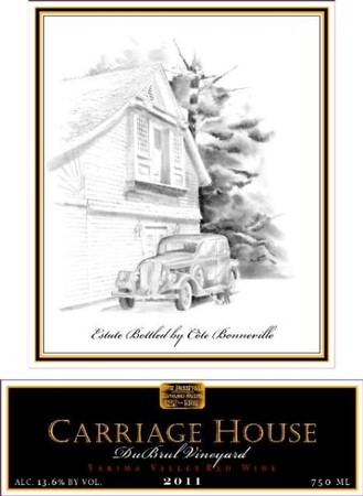 Cote Bonneville Carriage House Red Blend 2011