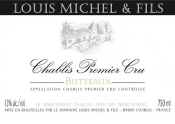 Domaine Louis Michel et Fils Chablis Butteaux 1er Cru Vieilles Vignes 2019