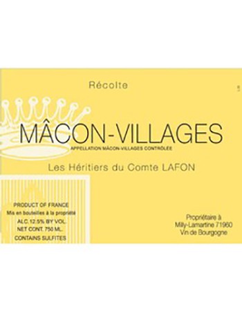 Heritiers du Comte Lafon Macon-Villages 2022