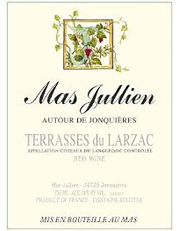 Mas Jullien Coteaux Languedoc Terrasses du Larzac 2016