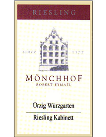 Monchhof Urziger Wurzgarten Kabinett Riesling 2016