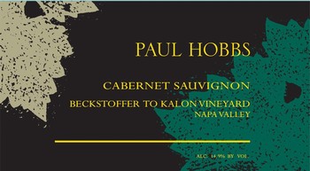 Paul Hobbs Beckstoffer To Kalon Vineyard Cabernet Sauvignon 2017