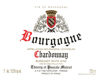 Domaine Matrot Bourgogne Chardonnay 2019