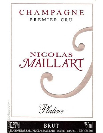 Nicolas Maillart Platine 1er Cru Brut NV