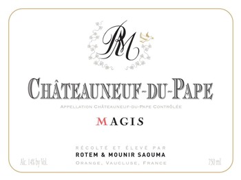 Rotem & Mounir Saouma Chateauneuf-du-Pape Magis Blanc 2019