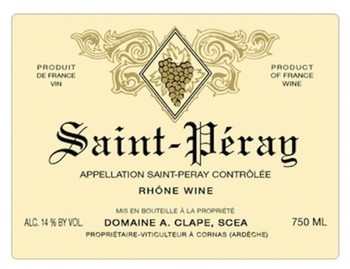 Auguste Clape Saint Peray Blanc 2021