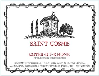 Saint Cosme Cotes du Rhone (1.5 Liter Magnum) 2017