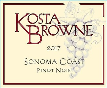 Kosta Browne Sonoma Coast Pinot Noir 2017