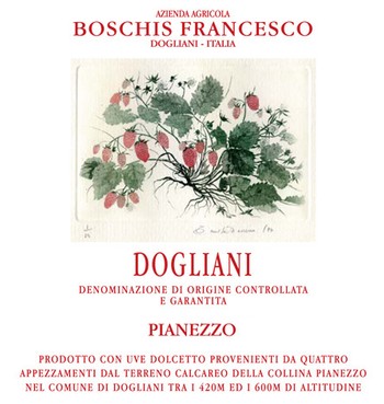 Francesco Boschis Dolcetto Pianezzo 2020