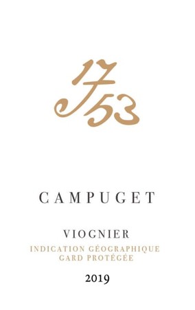 Chateau de Campuget 1753 Viognier 2019