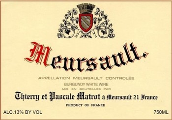 Domaine Matrot Meursault 2017