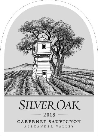 Silver Oak Alexander Valley Cabernet Sauvignon 2018
