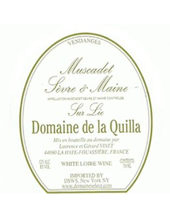 Domaine de la Quilla Muscadet Sevre et Maine 2016