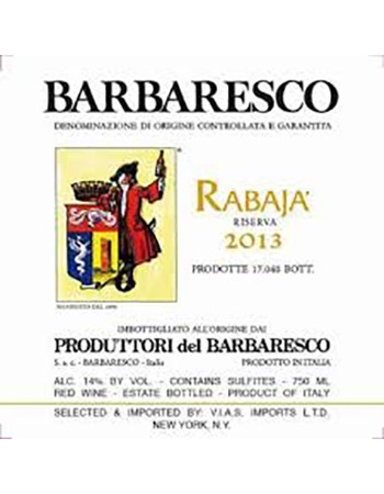 Produttori del Barbaresco 2013 Rabaja