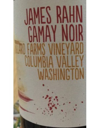 James Rahn Gamay Noir 2017