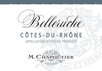 M. Chapoutier Cotes du Rhone Belleruche Rouge 2020