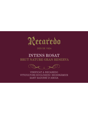 Recaredo Intens Rosat Brut Nature Gran Reserva 2012
