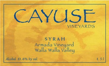 Cayuse Armada Vineyard Syrah 2017
