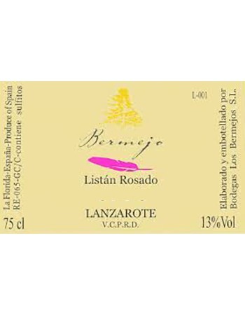 Los Bermejos Listan Negro Rosado 2017