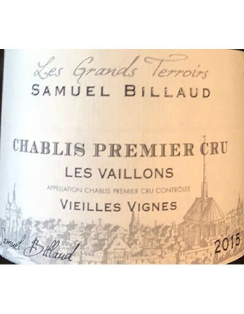 Samuel Billaud Chablis Premier Cru 2015