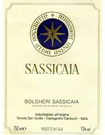 Tenuta San Guido Sassicaia 2014