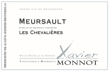 Xavier Monnot Meursault Les Chevalieres 2019