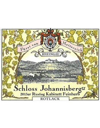 Schloss Johannisberg Rotlack Riesling Kabinett Feinherb 2013