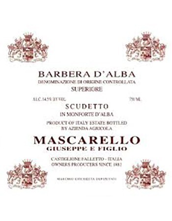 Giuseppe Mascarello Barbera d'Alba Scudetto 2020