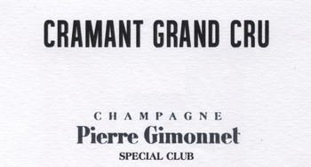 Pierre Gimonnet Special Club Cramant Grand Cru 2017