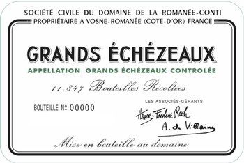 Domaine de la Romanee-Conti DRC Grands Echezeaux Grand Cru 2019
