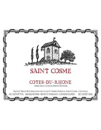 Saint Cosme Cotes du Rhone 2021
