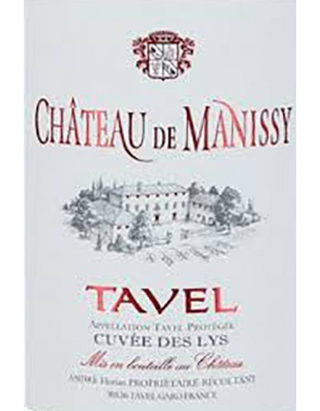 Chateau de Manissy Tavel Rosé 'Cuvee des Lys' 2017