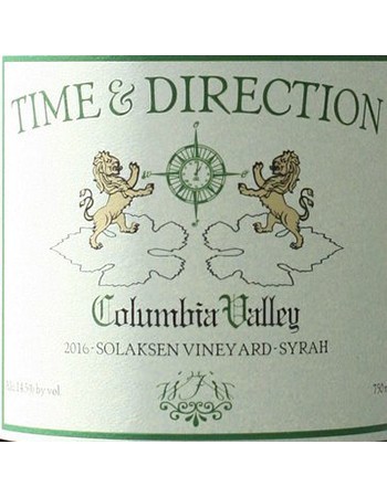 Time & Direction 'Old School' Syrah 2017