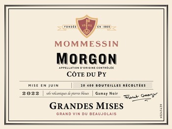 Mommessin Morgon Cote du Py 2022