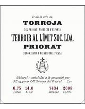 Terroir Al Limit Torroja Vi De Vila 2017