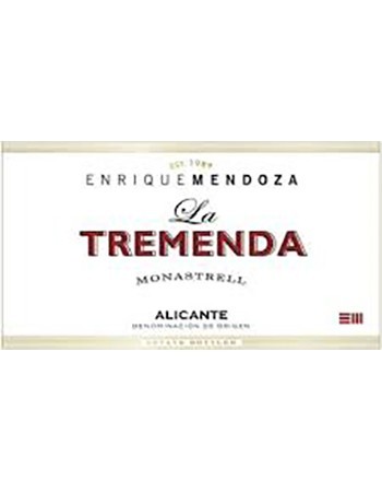 Enrique Mendoza La Tremenda Monastrell 2017