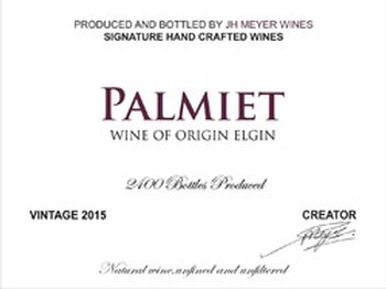 JH Meyer Palmiet Pinot Noir 2016