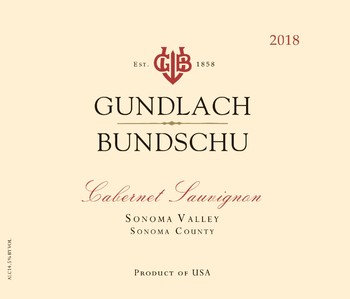 Gundlach Bundschu Cabernet Sauvignon 2019