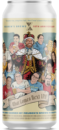 Reuben's 10th Anniversary Beer Can