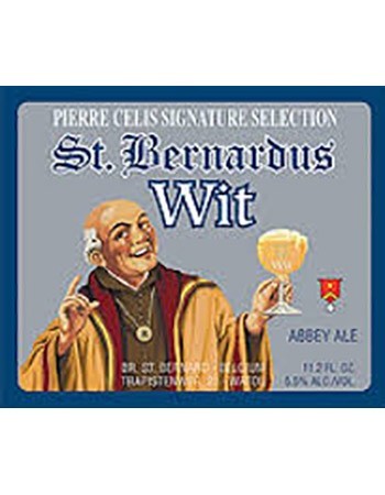 St. Bernardus Belgian Wit 330mL Can
