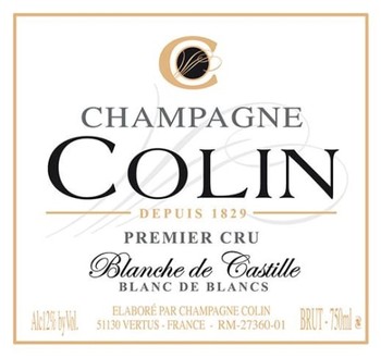 Champagne Colin Blanche de Castille Premier Cru Blanc de Blancs