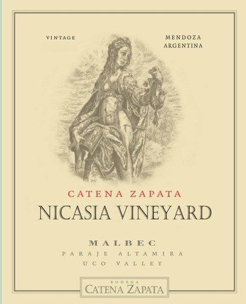 Catena Zapata Nicasia Vineyard Malbec 2018