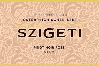Szigeti Pinot Noir Sekt Brut Rose 2016