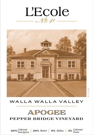 L'Ecole No. 41 Apogee Pepper Bridge Vineyard 2013