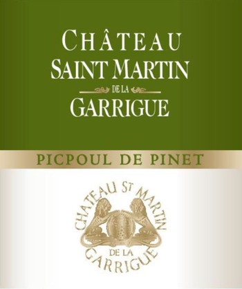 Chateau St. Martin de la Garrigue Picpoul de Pinet 2019